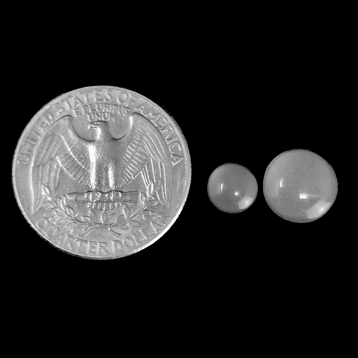 Quartz Cap cabochon from Brazil.