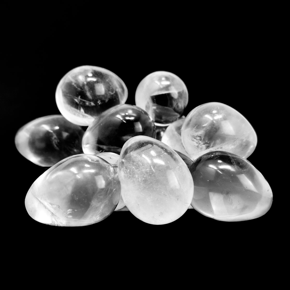 Clear Quartz egg.