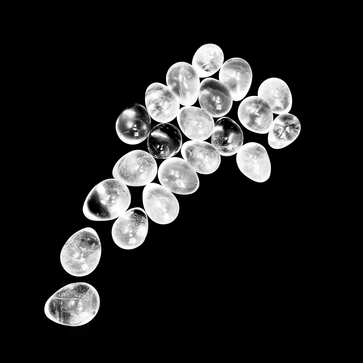 Clear Quartz egg.