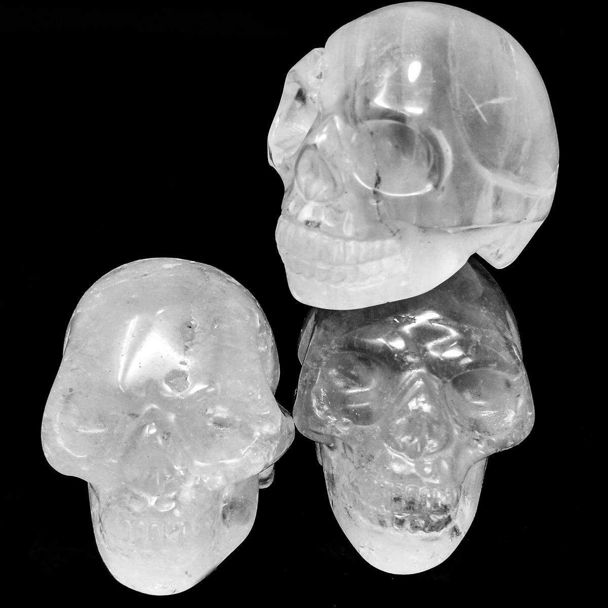 Quartz skull.