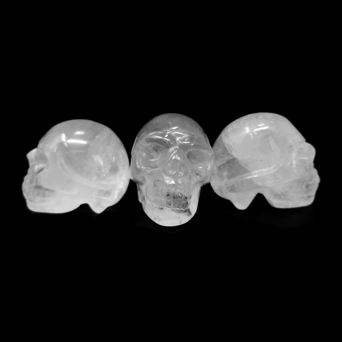 Quartz skull.
