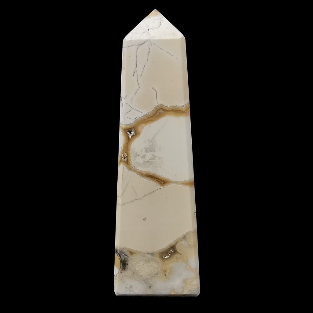 Rhyolite obelisk.
