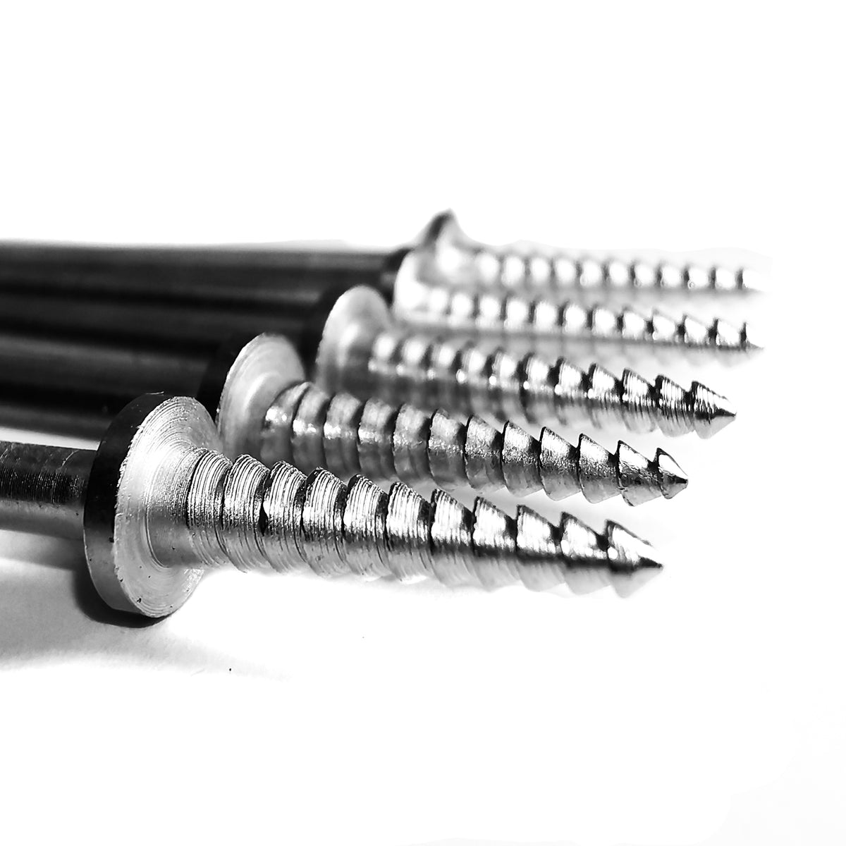 Screw Tip (Thin) mandrel 5pcs, made of metal.