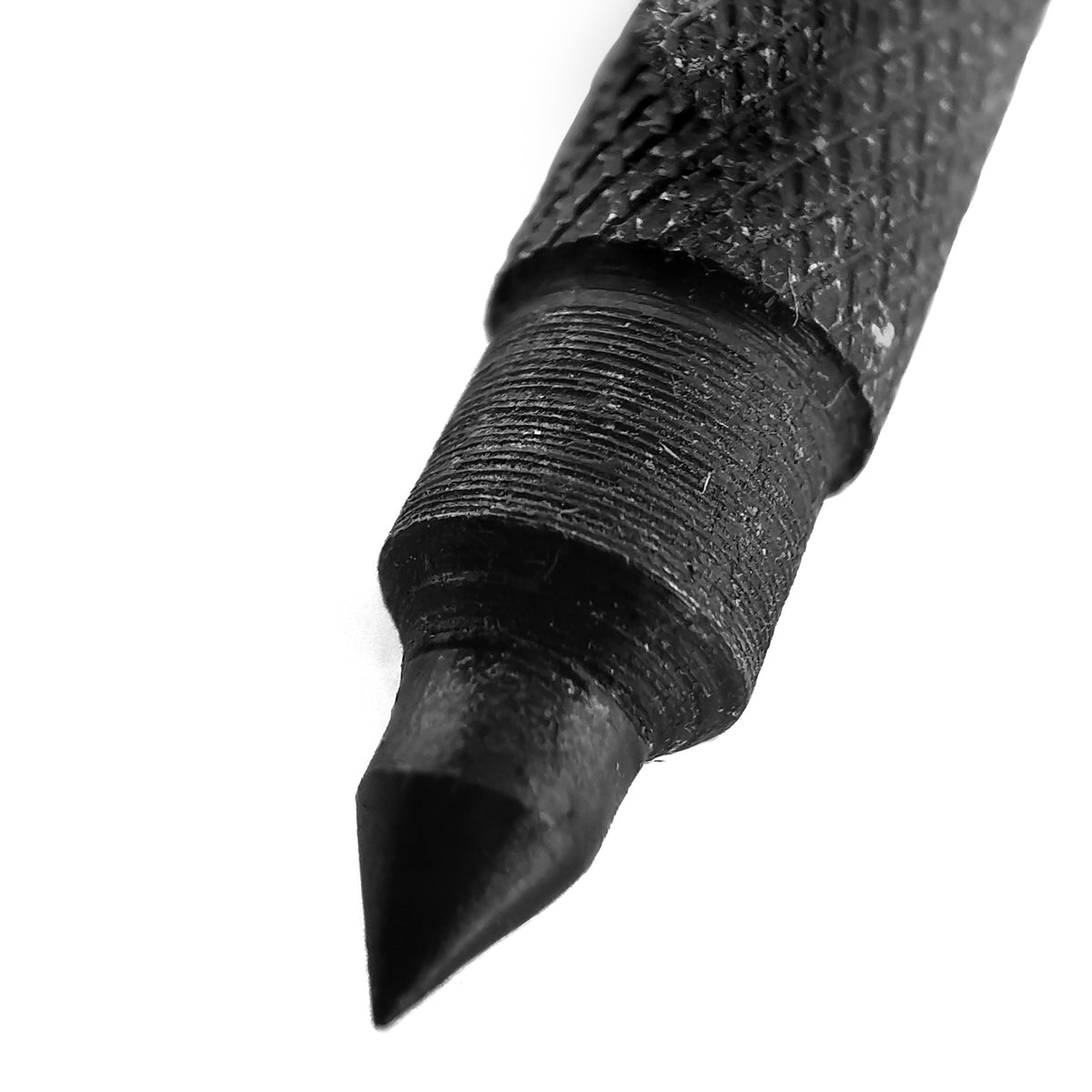 Scribe Black smithing tool, made of metal with a carbide tip.