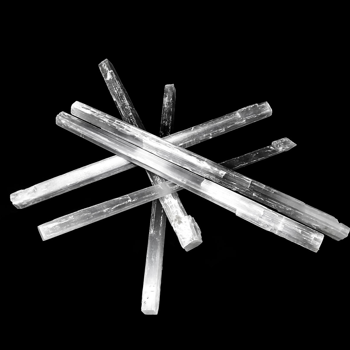 High grade selenite log from Midelt, Morocco, photo 1 of 6