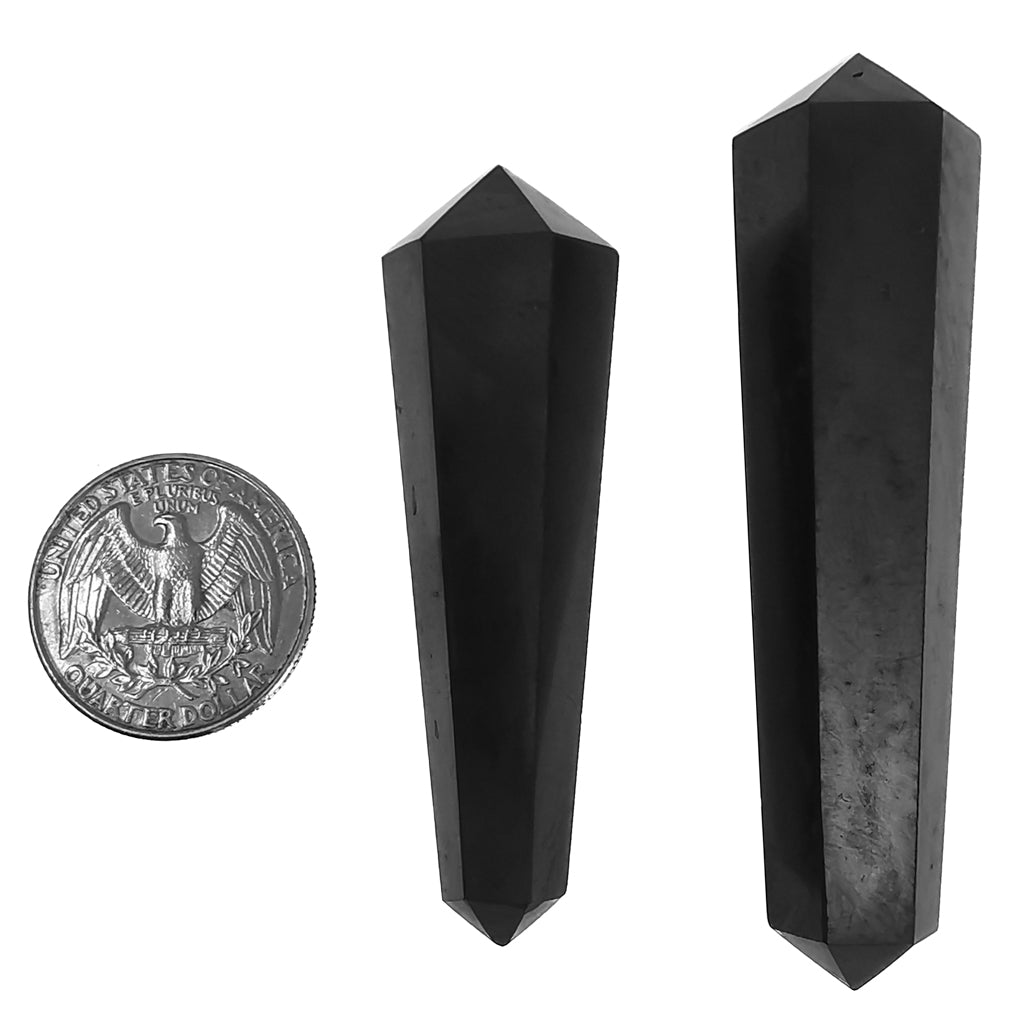 Shungite Double Terminated wand.