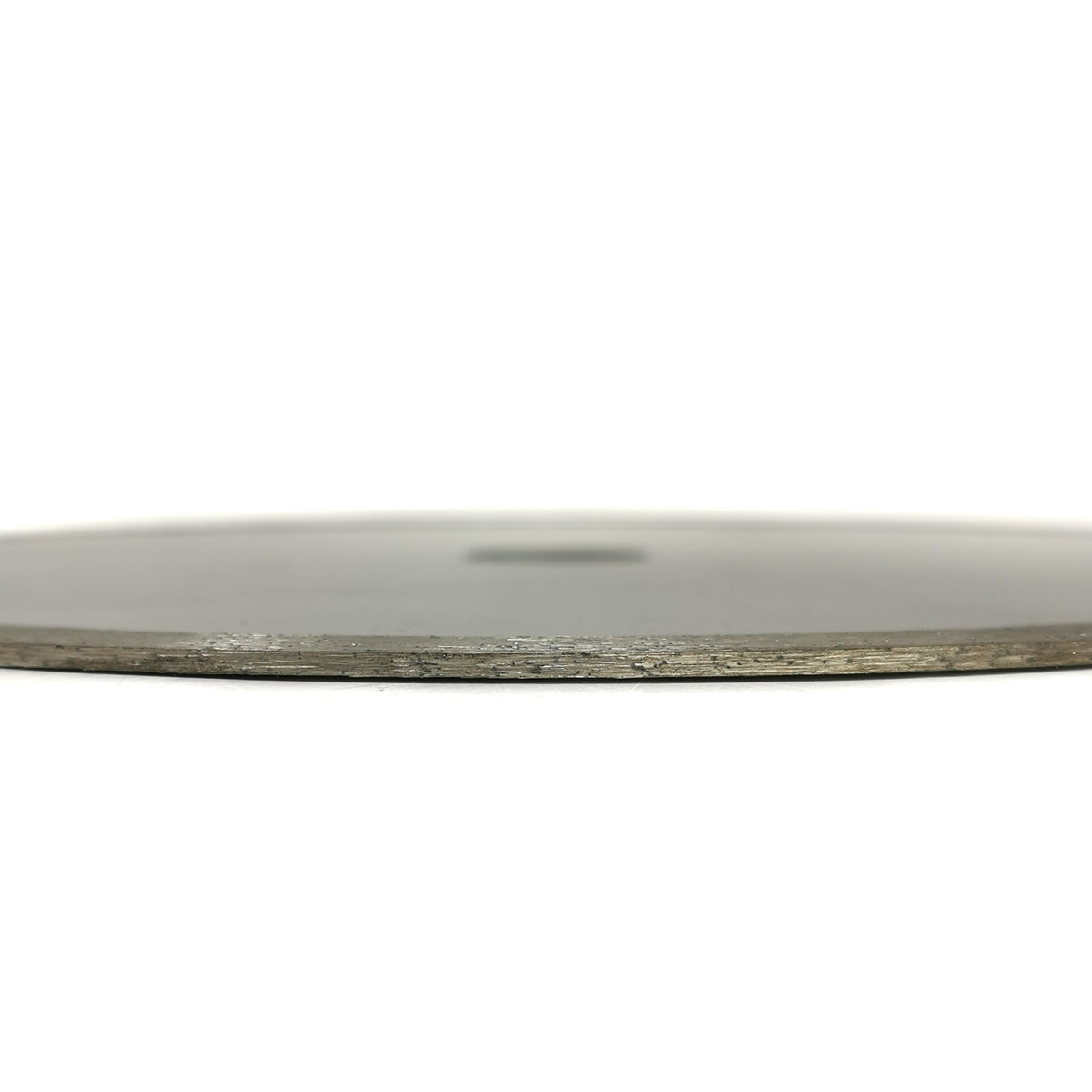 Diamond Sintered Continuous Rim lapidary saw blade.