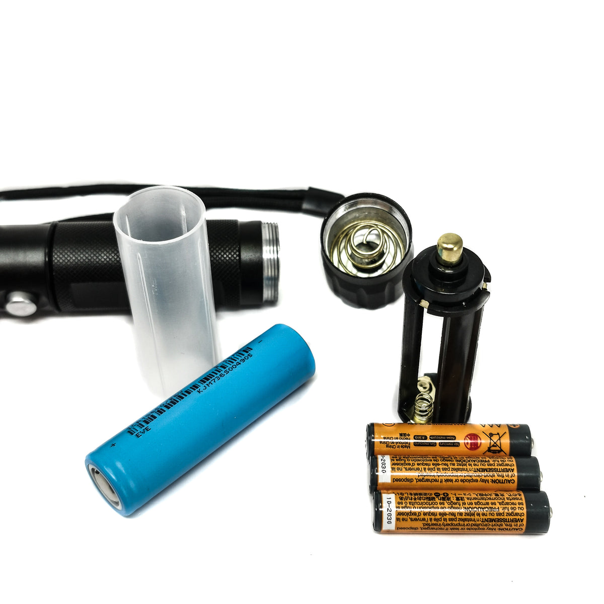 Top Com UV flashlight.