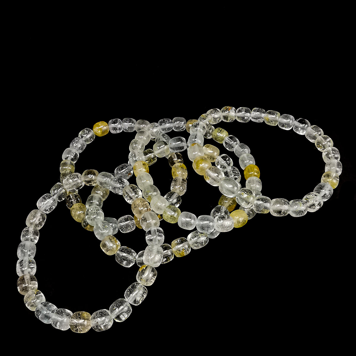 Topaz bead bracelet.