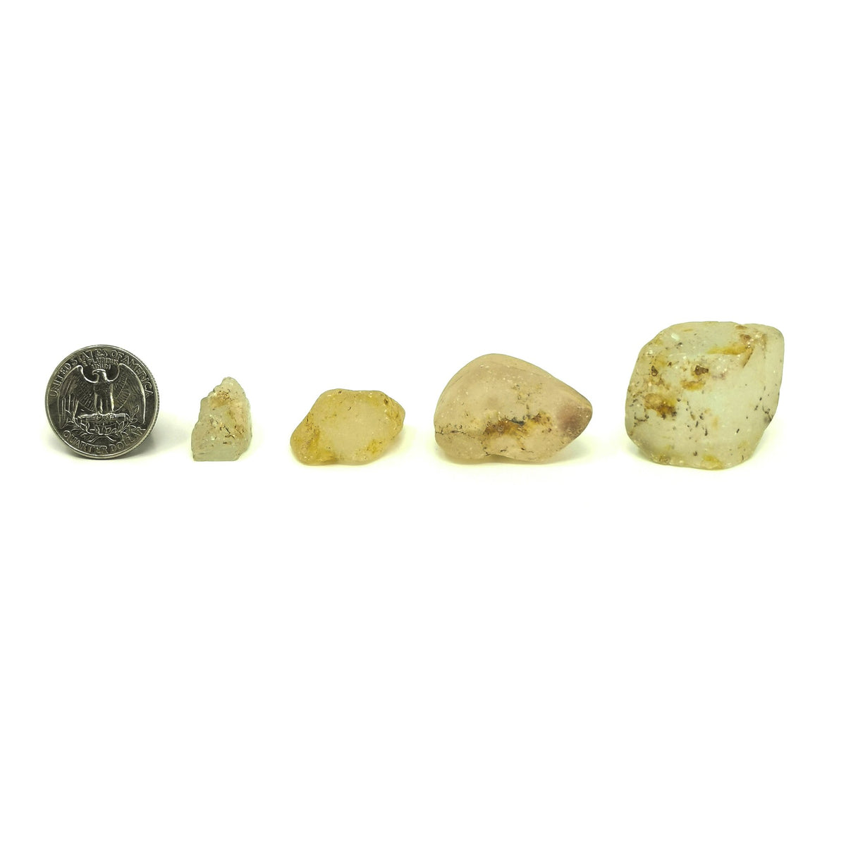 Placer Topaz rough.