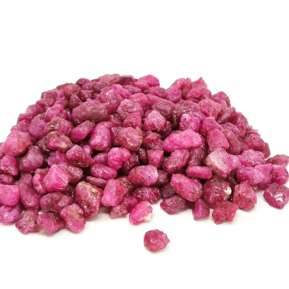 Vietnamese Ruby glass filled raw, a variety of corundum, from Vietnam.