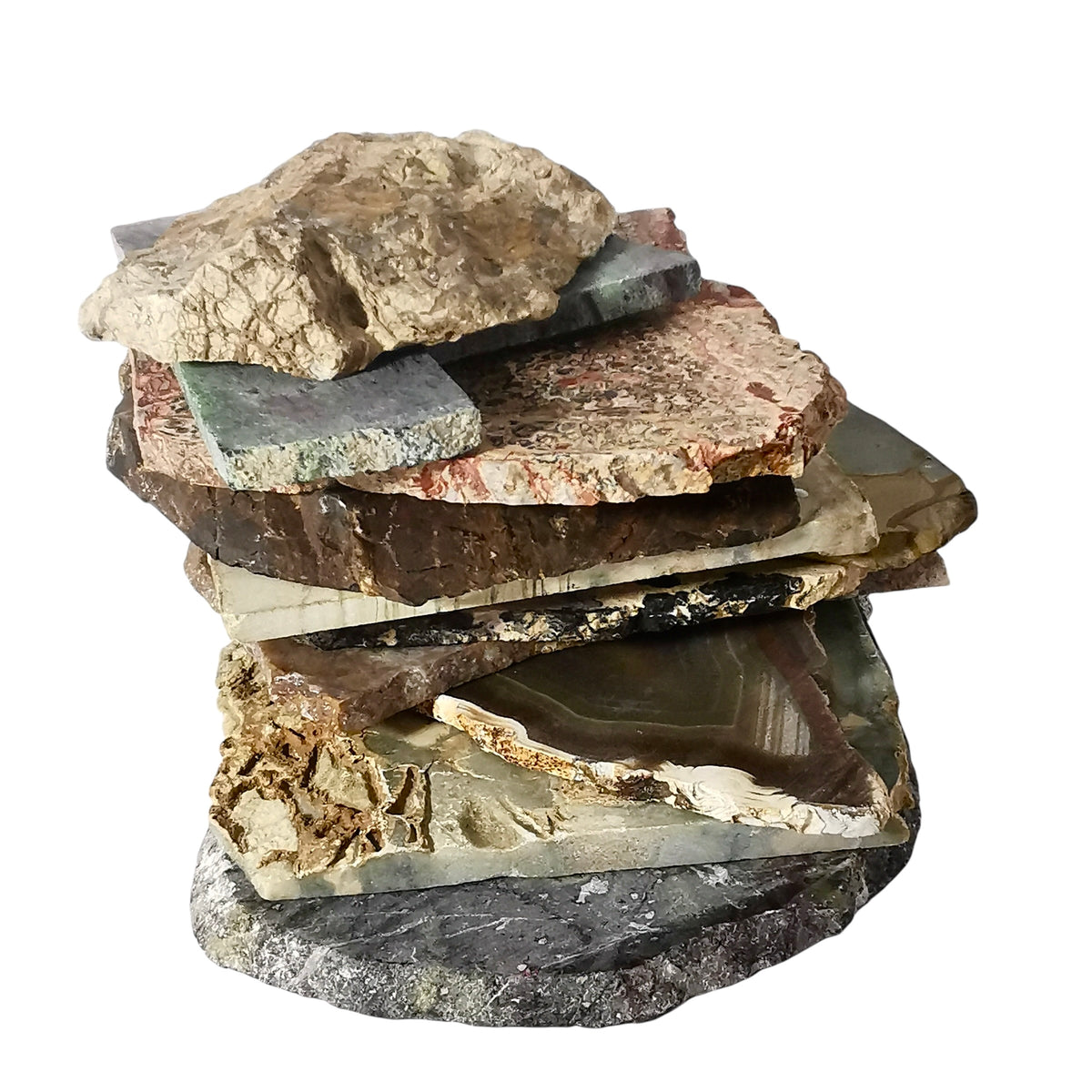 Assorted lapidary slab, agate and jasper, photo 3 of 10