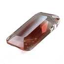 Oregon sunstone faceted emerald cut gemstone, 0.83ct, from Plush, Oregon, view 4 of 10