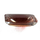 Oregon sunstone faceted emerald cut gemstone, 0.83ct, from Plush, Oregon, view 5 of 10