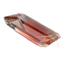Oregon sunstone faceted emerald cut gemstone, 0.83ct, from Plush, Oregon, view 9 of 10