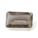 Oregon sunstone faceted emerald cut gemstone, 1.88ct, from Plush, Oregon, view 1 of 9