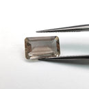 Oregon sunstone faceted emerald cut gemstone, 1.88ct, from Plush, Oregon, view 4 of 9