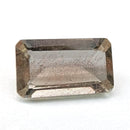 Oregon sunstone faceted emerald cut gemstone, 1.88ct, from Plush, Oregon, view 7 of 9