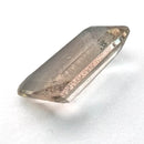 Oregon sunstone faceted emerald cut gemstone, 1.88ct, from Plush, Oregon, view 8 of 9