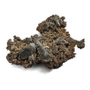 Native Silver with Acanthite and Calcite - Specimen