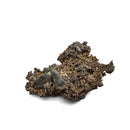 Native Silver with Acanthite and Calcite - Specimen