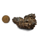 Native Silver with Acanthite and Calcite - Specimen
