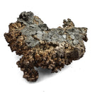 Native Silver with Acanthite and Calcite - Specimen