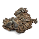 Native Silver with Acanthite and Calcite - Specimen
