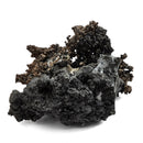 Native Silver with Acanthite and Calcite - Specimen