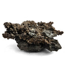 Native Silver with Acanthite and Calcite - Specimen