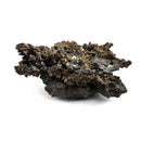 Native Silver with Acanthite and Calcite - Specimen