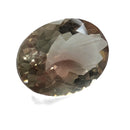 Oregon sunstone faceted oval gemstone, 2.73ct, from Plush, Oregon, view 1 of 8