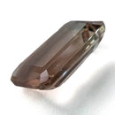Oregon sunstone faceted emerald cut gemstone, 2.95ct, from Plush, Oregon, view 7 of 10