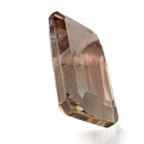 Oregon sunstone faceted emerald cut gemstone, 2.95ct, from Plush, Oregon, view 9 of 10