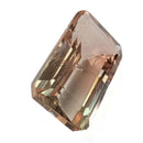 Oregon sunstone faceted emerald cut gemstone, 2.95ct, from Plush, Oregon, view 10 of 10