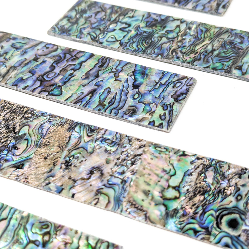 Abolone Shell Inlay Abalone Shell Sheet - Rectangle Blank for Inlay