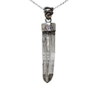 Actinolite Quartz - Capped Crystal Pendant - Broken Ox Creations - BC, Canada