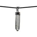 Actinolite Quartz - Capped Crystal Pendant - Broken Ox Creations - BC, Canada