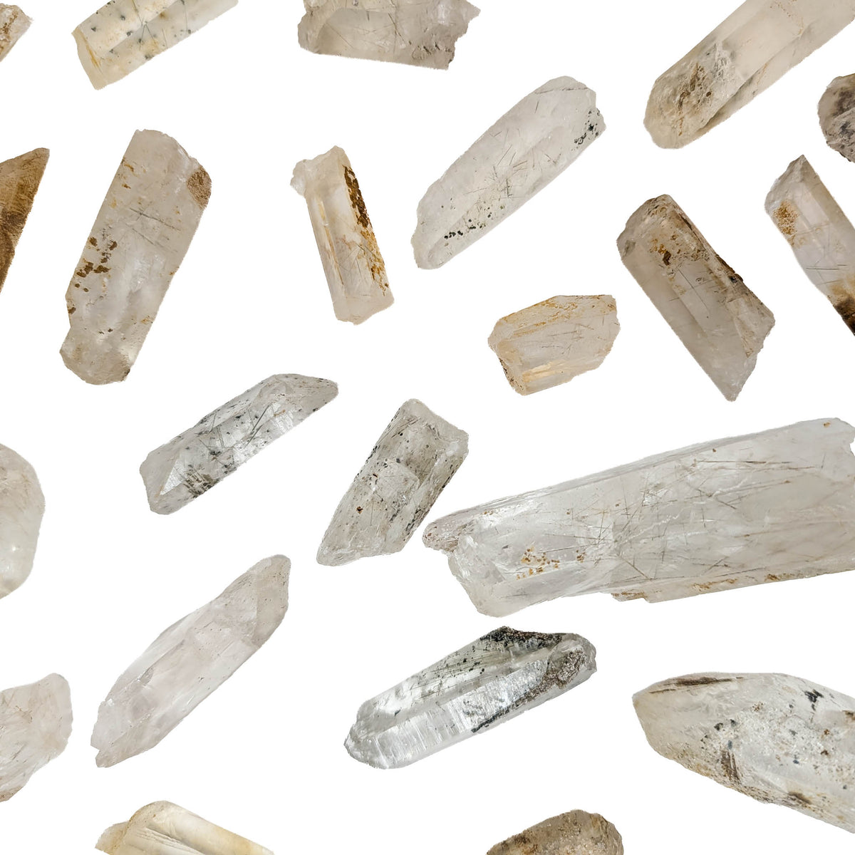 Actinolite Quartz - (Facet Grade) - Rough - View 2