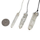 Actinolite Quartz - Monopoint - Drilled Pendant - Broken Ox Creations - BC, Canada