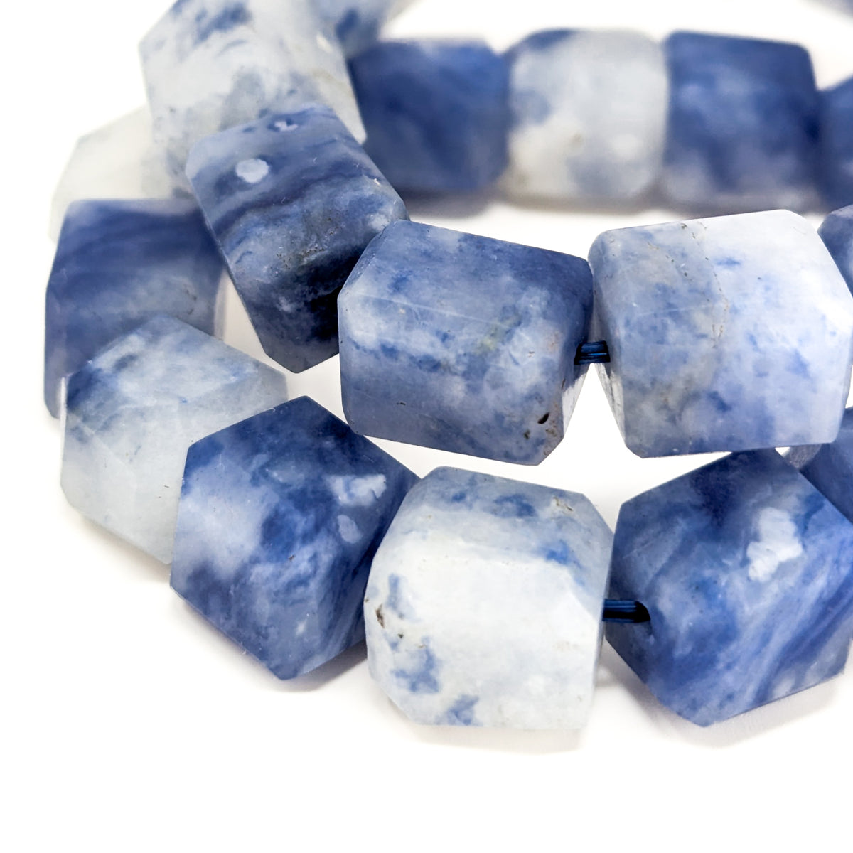 Afghanite bead bracelet.