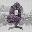Amethyst - Mounted On Stand - Statement Specimen - Brazil