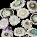 Amethyst Stalactite Slices - Mineral