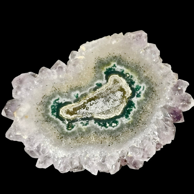 Amethyst Stalactite Slices - Mineral