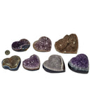 Amethyst Druze - Heart - Brazil - Crown Chakra