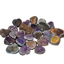 Amethyst Druze - Heart - Brazil - Crown Chakra
