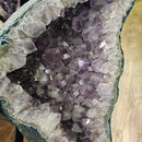 Amethyst - Butterfly Geode on Stand - Statement Specimen