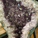 Amethyst - Butterfly Geode on Stand - Statement Specimen