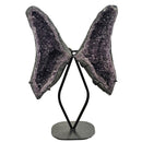 Amethyst - Butterfly Geode on Stand - Statement Specimen