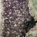 Amethyst - Butterfly Geode on Stand - Statement Specimen